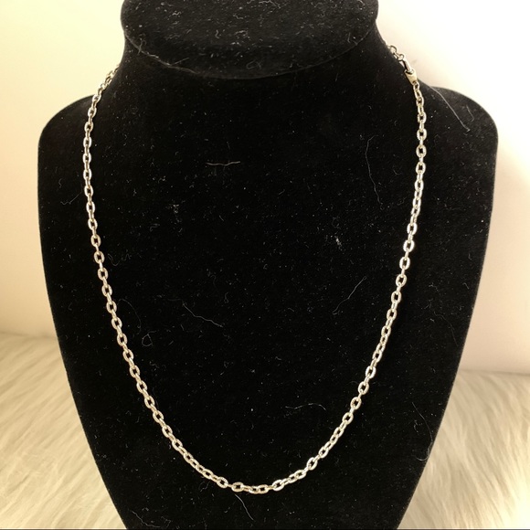 Jewelry - Silver Plated Silver Chains, for Pendants 18 inch